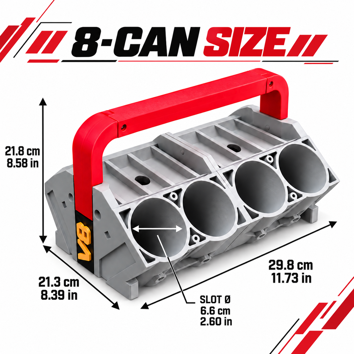 Engine Shaped Beverage Carrier