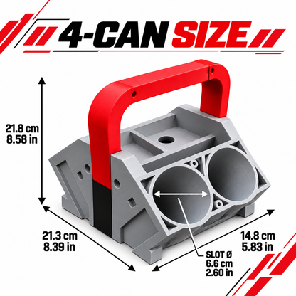 Engine Shaped Beverage Carrier